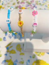Load image into Gallery viewer, Daisy Chain 'Initial Bracelet'