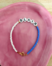Load image into Gallery viewer, Colour Block (Personalised) Bracelet
